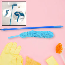 Adjustable Long Handle Microfiber Dust Brush – Foldable Ceiling & Appliance Cleaner