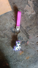 Cute Cartoon Unicorn Keychain with Silicone Strap (1 Pc / Mix design)
