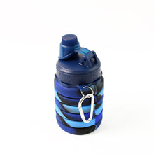 Silicone Foldable Water Bottle (1 Pc / 24 cm Foldable / 500 ML)
